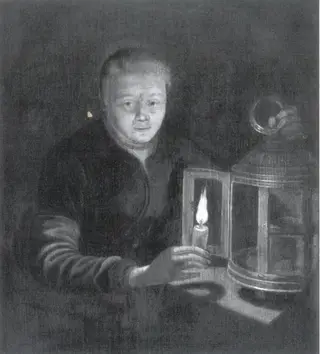 Girl with a Lantern