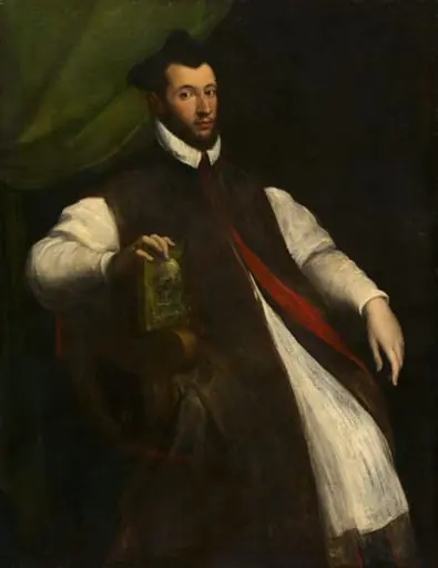 Portrait of a Prelate, by Girolamo da Carpi