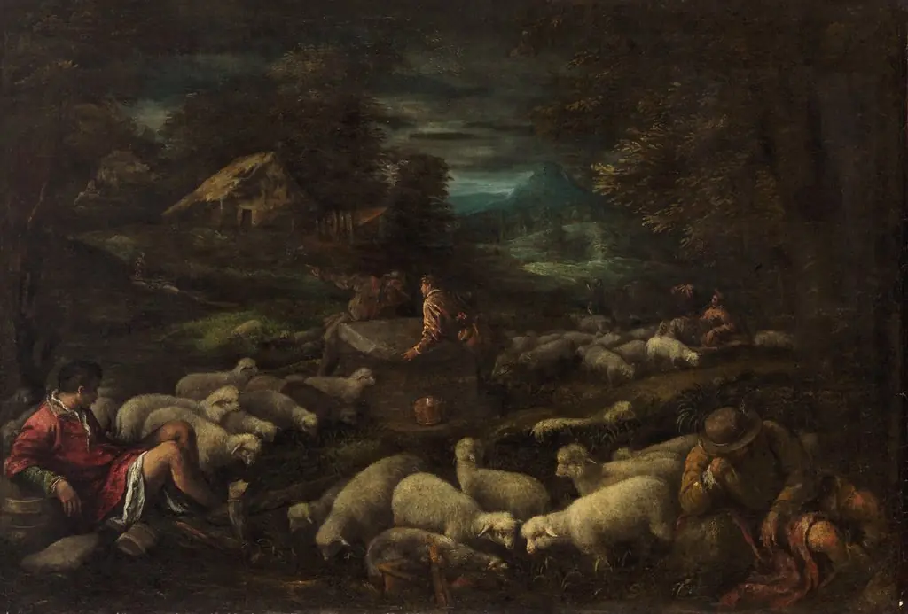 Jakob am Brunnen, by Girolamo da Ponte
