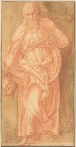 Saint Andrew, by Girolamo Muziano