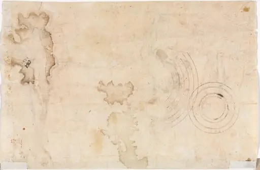 Concentric Circles (verso), by Girolamo Romanino