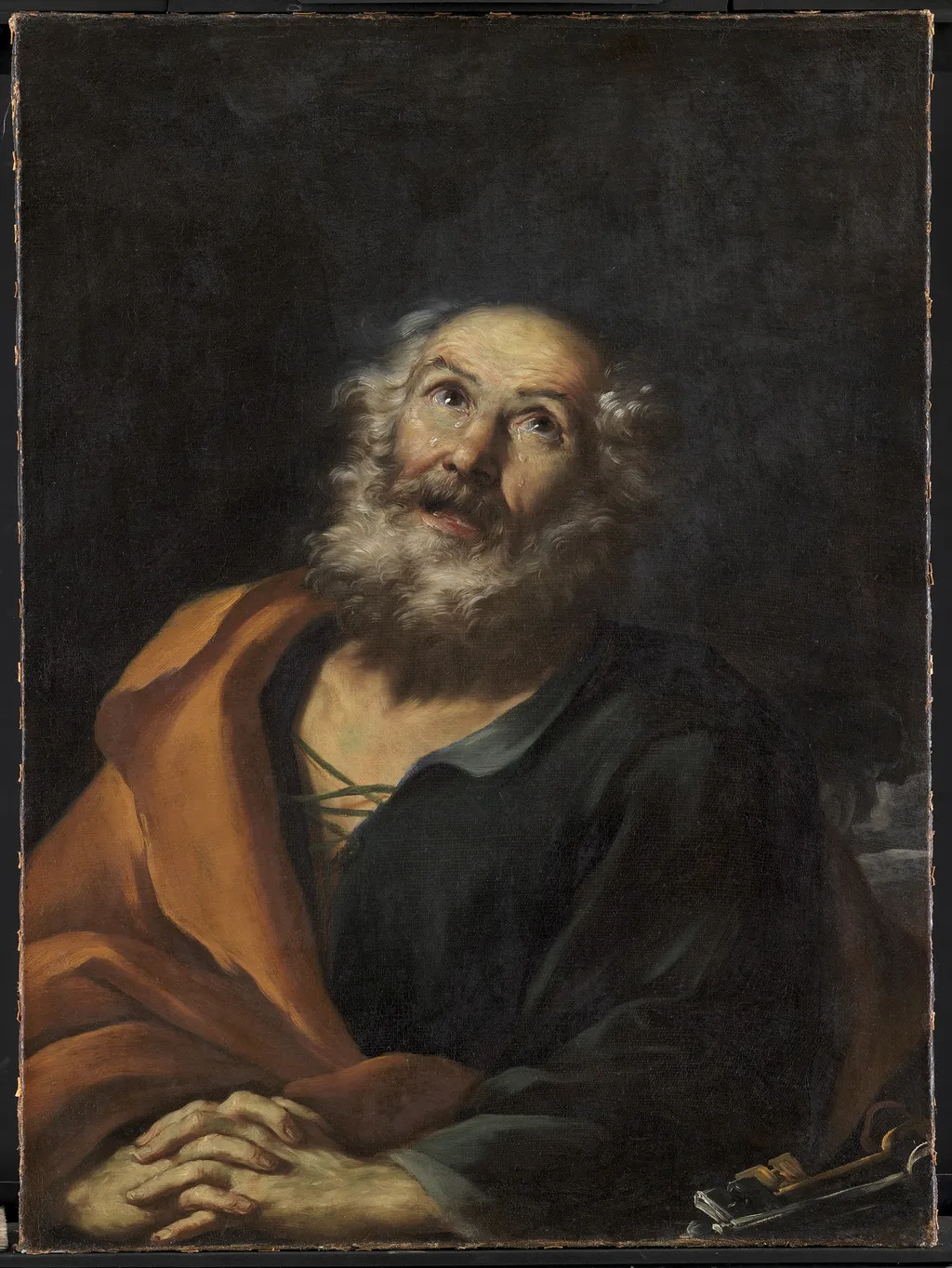 The Apostle Peter, by Girolamo Troppa, oil, 1666