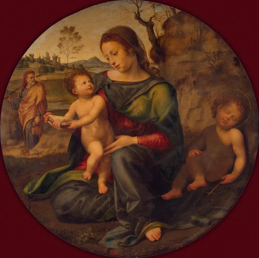 Holy Family with St John the Baptist
