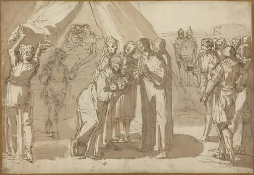 Birth Scene, by Giulio Benso