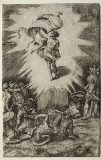 The Resurrection, by Giulio Bonasone