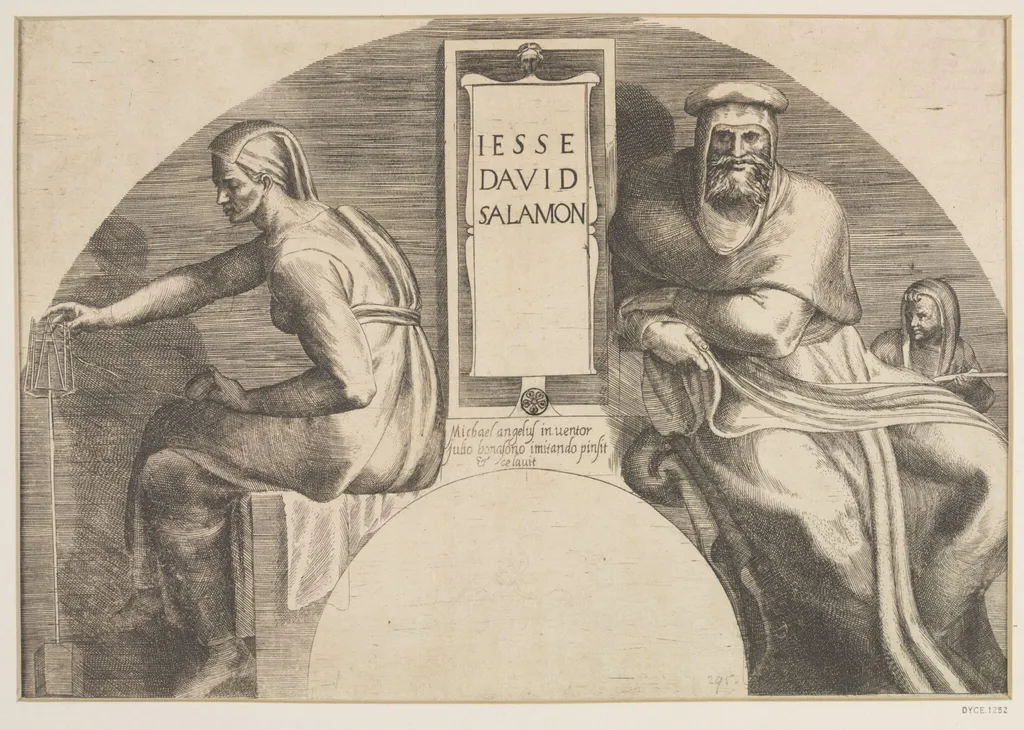 Untitled, by Giulio Bonasone, 1550