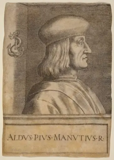 Aldus Pius Manutius, by Giulio Campagnola