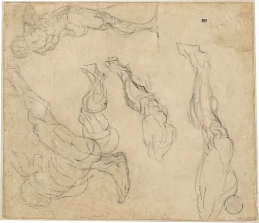 Head of a Boy (verso), by Giulio Campagnola