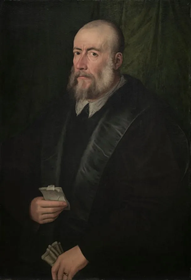 Portrait of an Old Man, by Giulio Campi, unspecified, 1504
