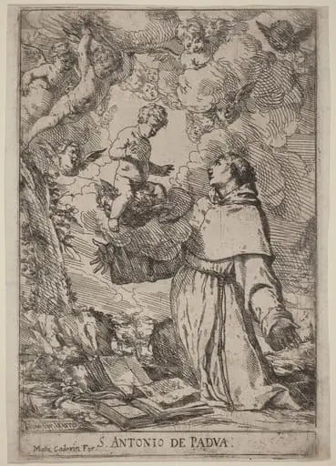 Saint Anthony of Padua, by Giulio Carpioni