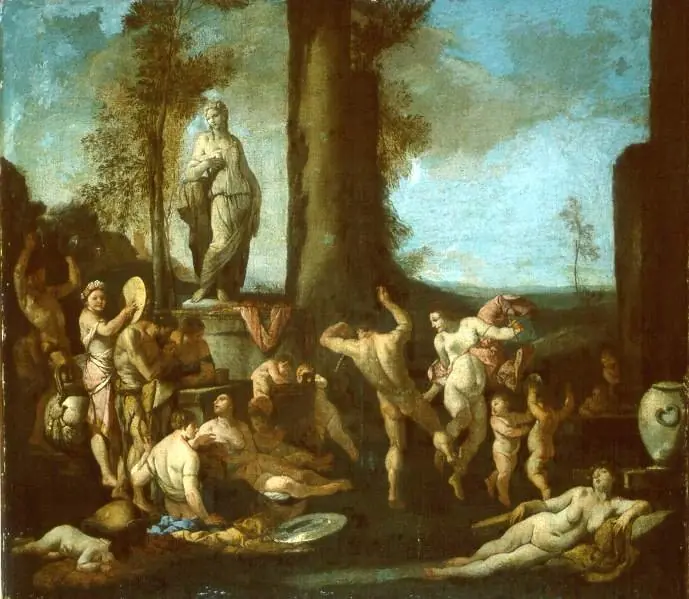 The Feast of Venus, by Giulio Carpioni