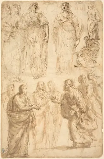 Scenes from the Life of Saint Peter, by Giulio Cesare Procaccini