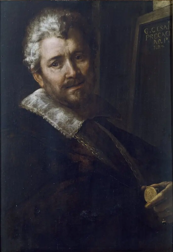 Self-portrait of Giulio Cesare Procaccini, by Giulio Cesare Procaccini