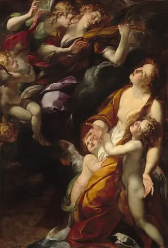 The Ecstasy of the Magdalen, by Giulio Cesare Procaccini