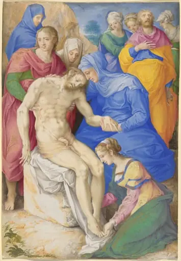 The Lamentation, by Giulio Clovio