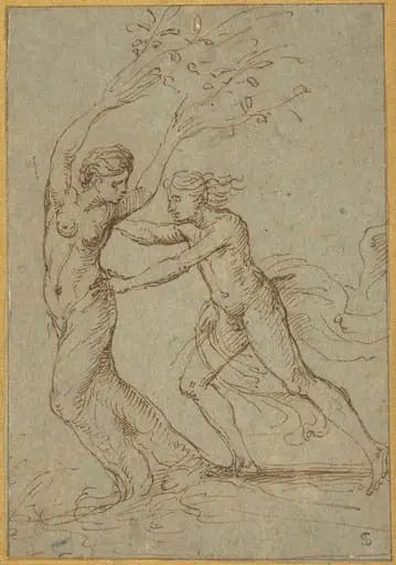 Apollo and Daphne, by Giulio Romano