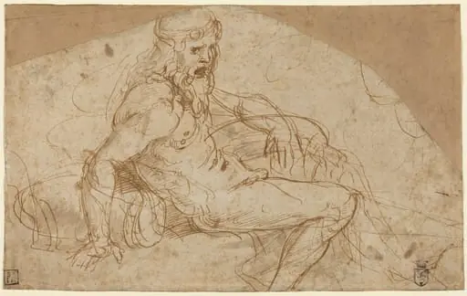 River God, by Giulio Romano
