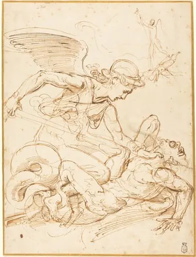 Saint Michael, by Giulio Romano