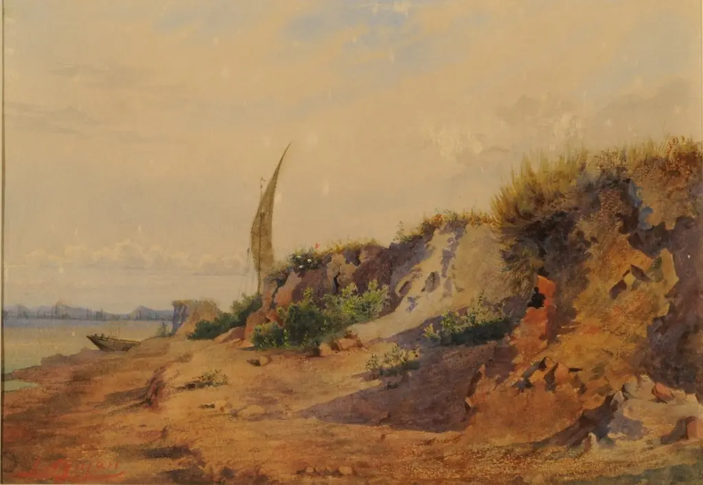 Banks of the Paraná, by Giuseppe Agujari