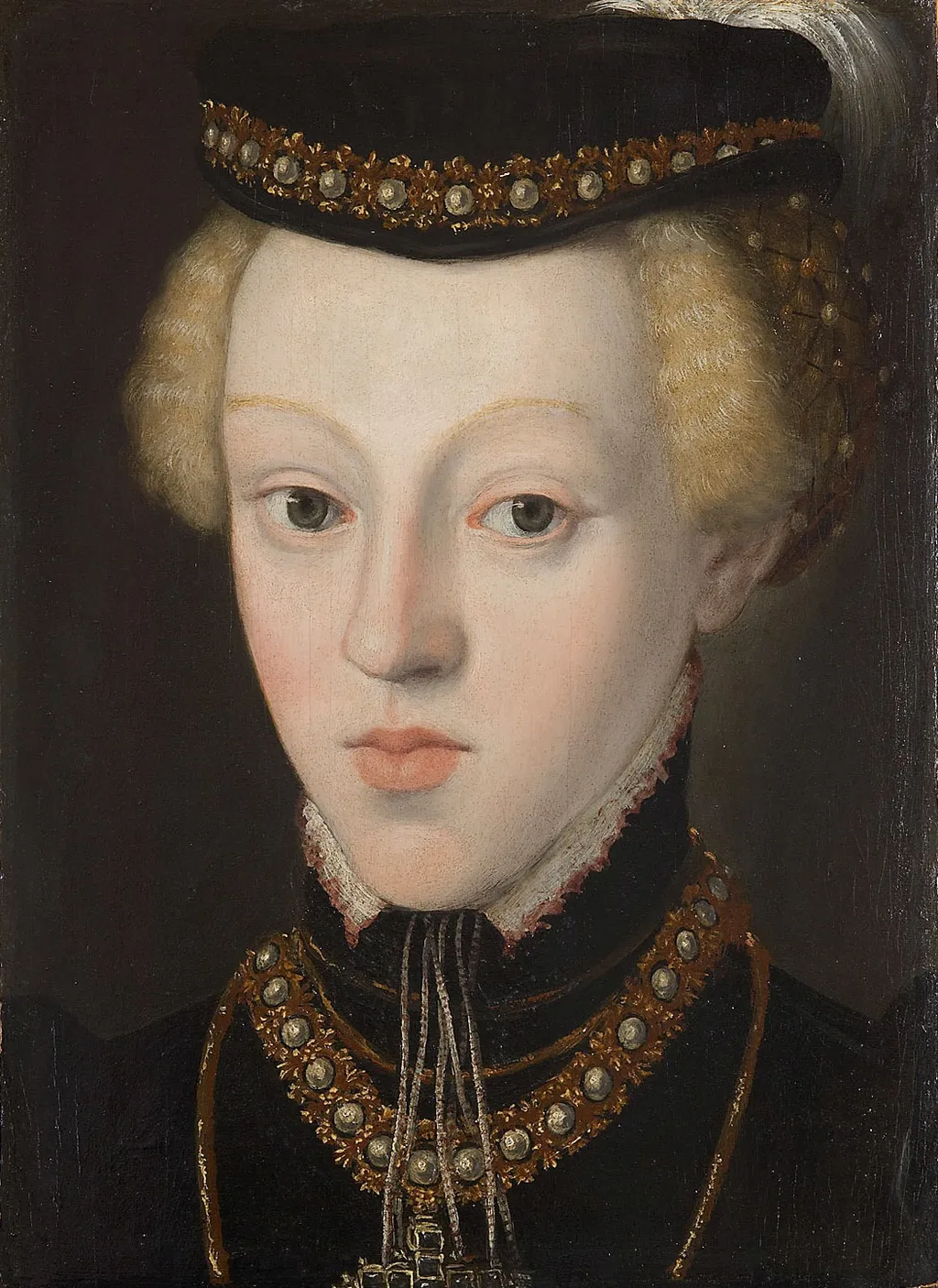 Archduchess Johanna, by Giuseppe Arcimboldo, color, 1562