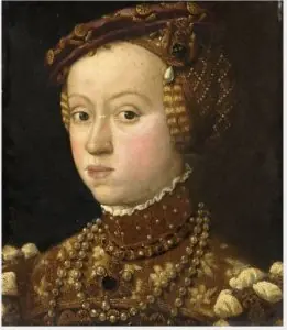 Portrait of Archduchess Anna (1528-1590), Daughter of King Ferdinand I of Austria, by Giuseppe Arcimboldo