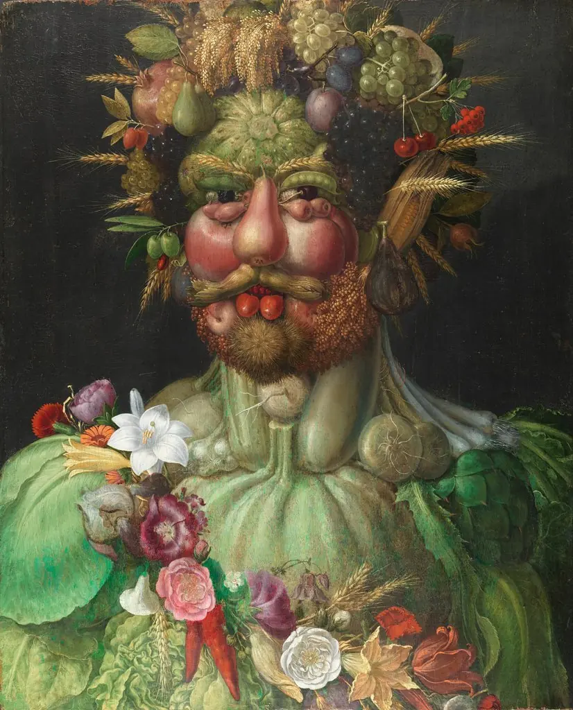 Rudolf II of Habsurg as Vertumnus, by Giuseppe Arcimboldo