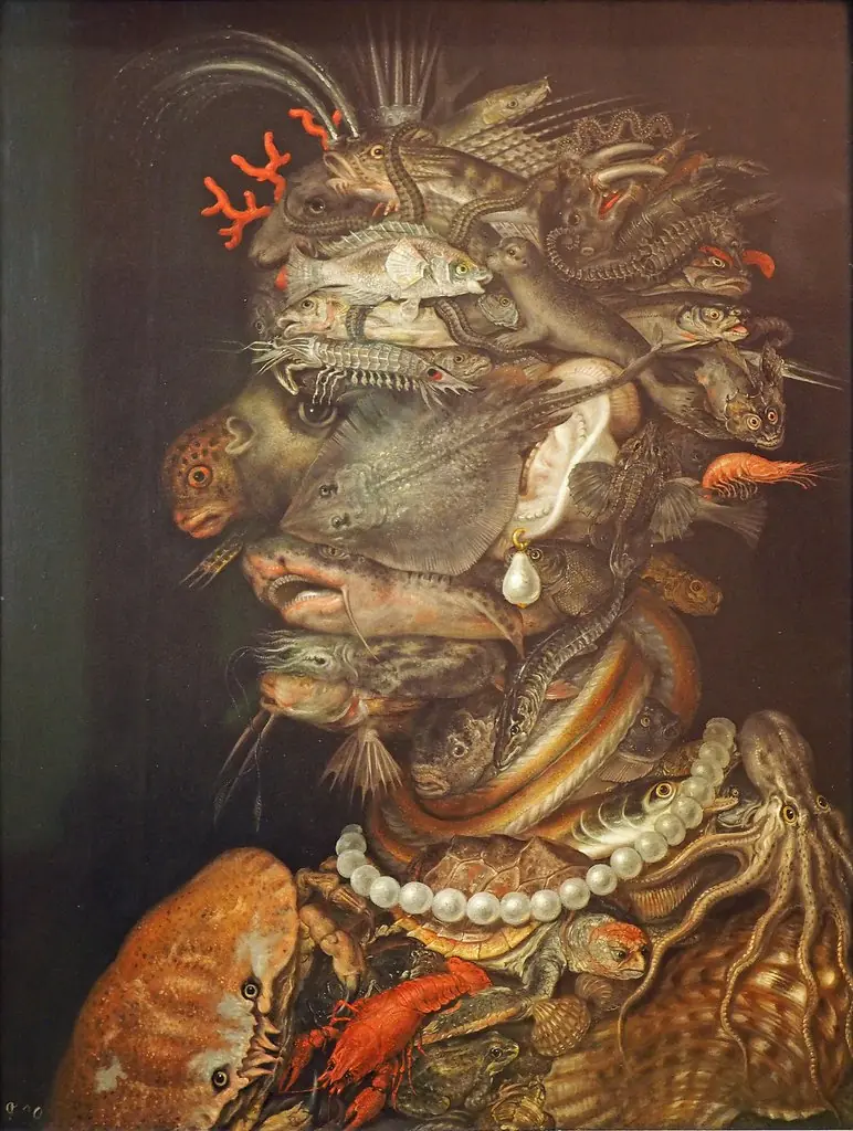 The allegory of Water, by Giuseppe Arcimboldo