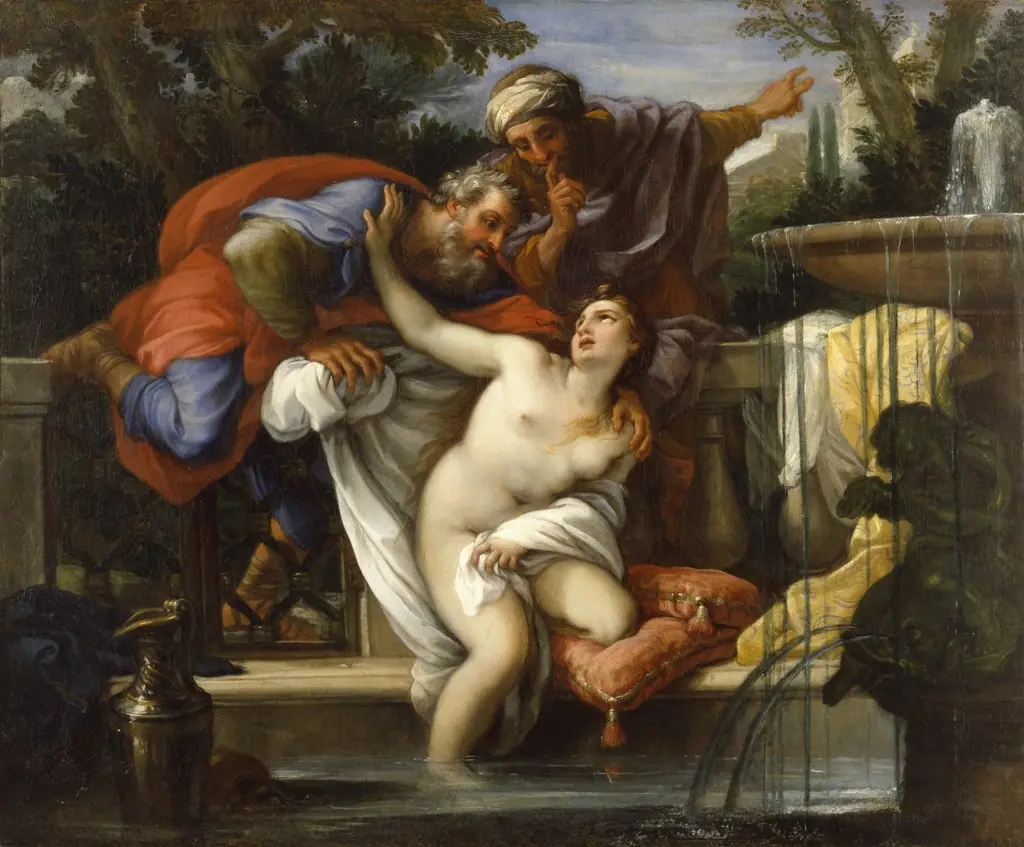 Susanna and the Elders, by Giuseppe Bartolomeo Chiari