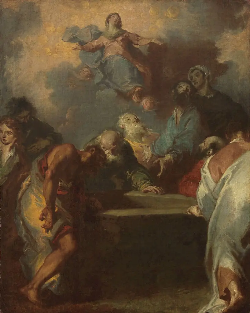 Himmelfahrt Mariae, by Giuseppe Bazzani
