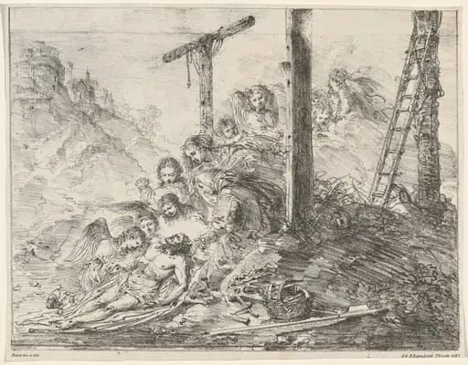The Deposition, by Giuseppe Bernardino Bison