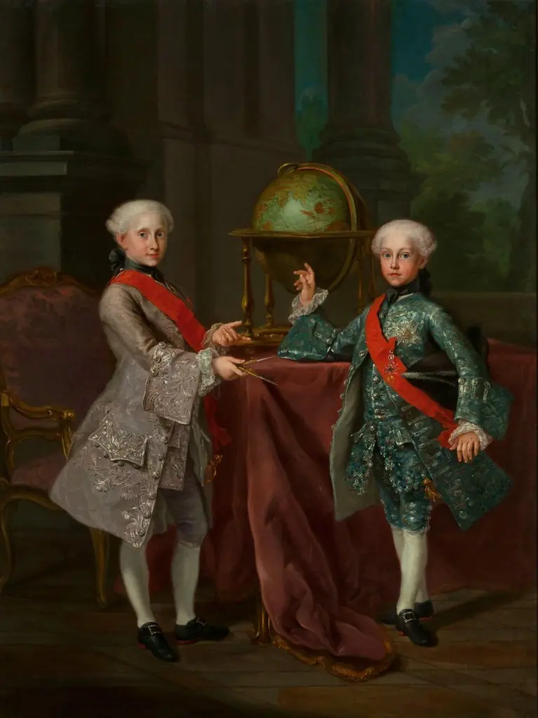 The Infantes Fernando and Gabriel, by Giuseppe Bonito