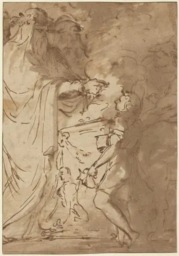 Sacrifice [recto], by Giuseppe Cades