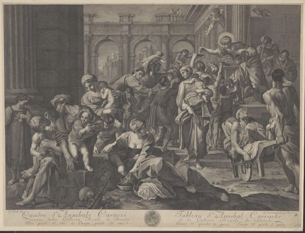 Untitled, by Giuseppe Camerata, 1750