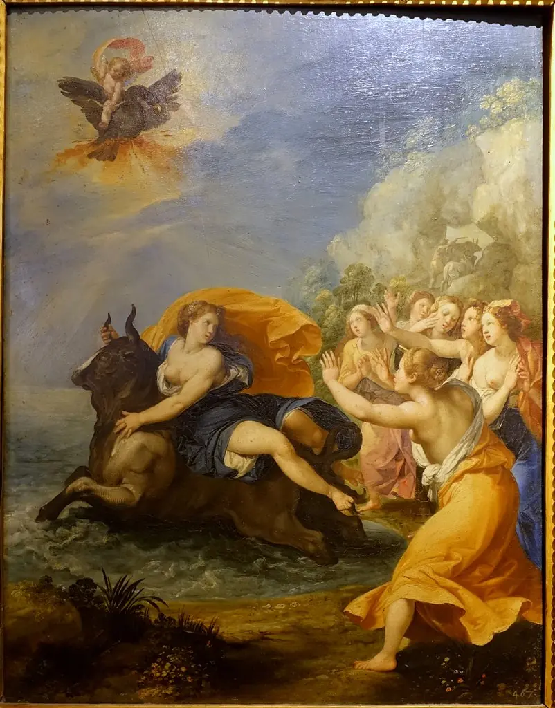 L'Enlèvement d'Europe, by Giuseppe Cesari