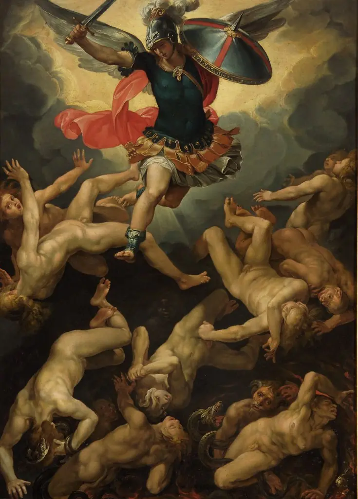 The Fall of the Rebel Angels, by Giuseppe Cesari