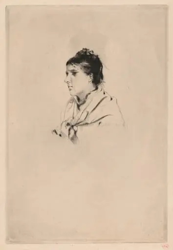 Bust of an Italian Woman, by Giuseppe De Nittis