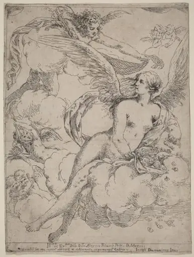 Flora and Mercury, by Giuseppe Diamantini