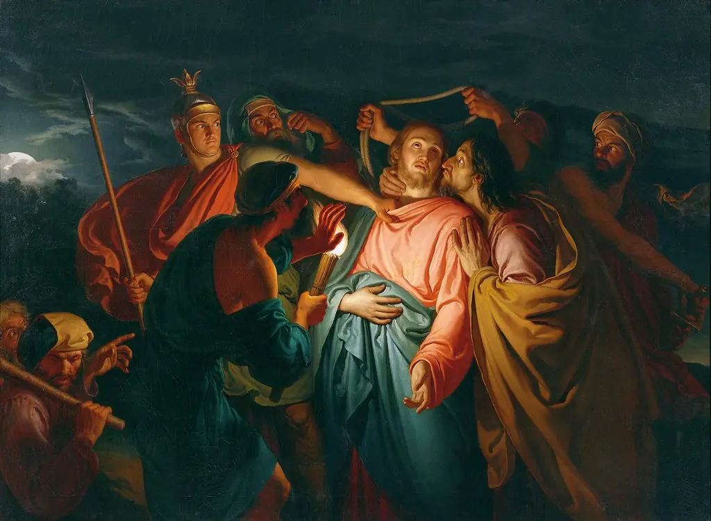 Der Judaskuss, by Giuseppe Diotti