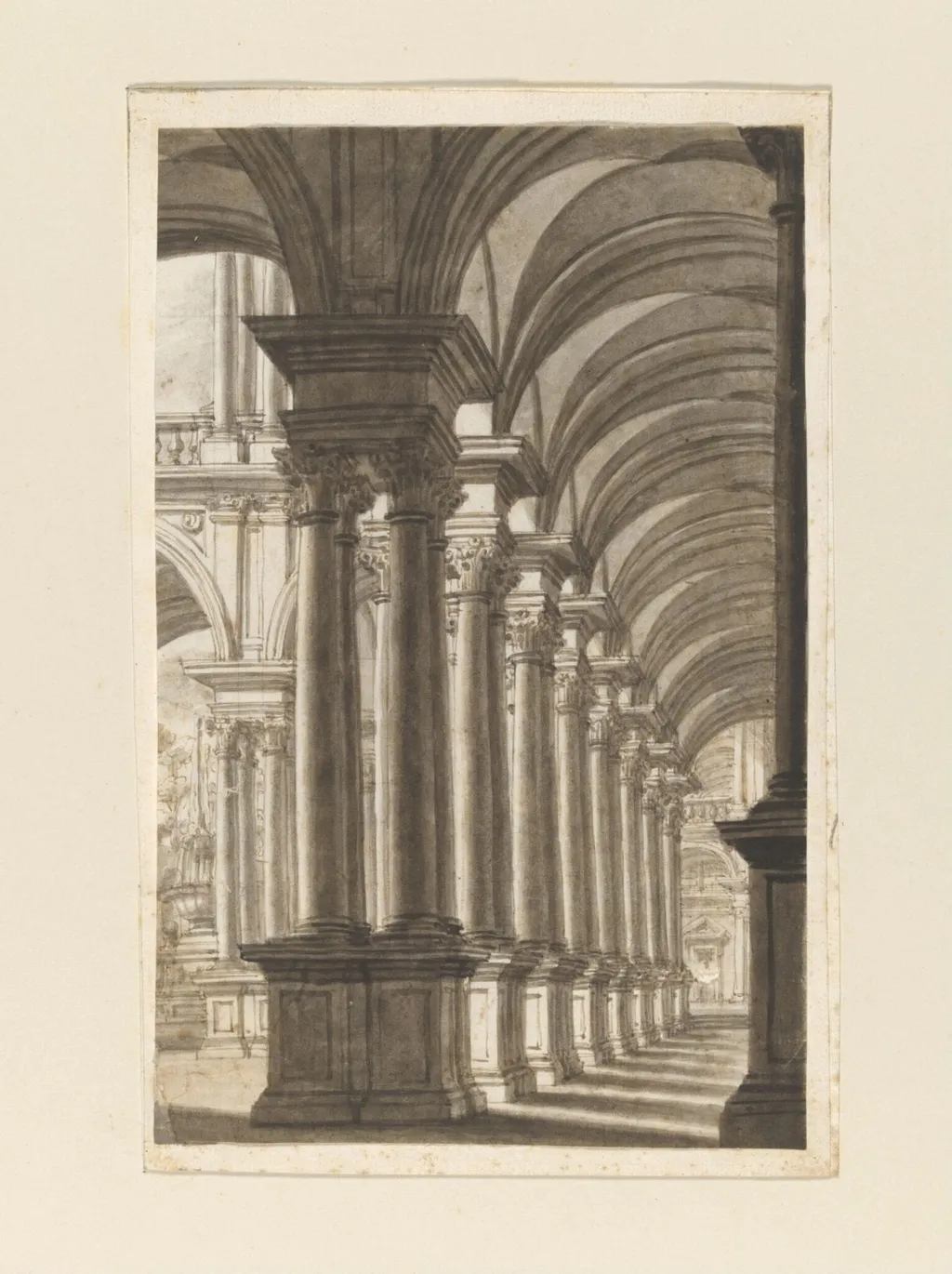 H Beard Print Collection, by Giuseppe Galli Bibiena, 1750