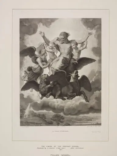 The Vision of Ezekiel, by Giuseppe Longhi