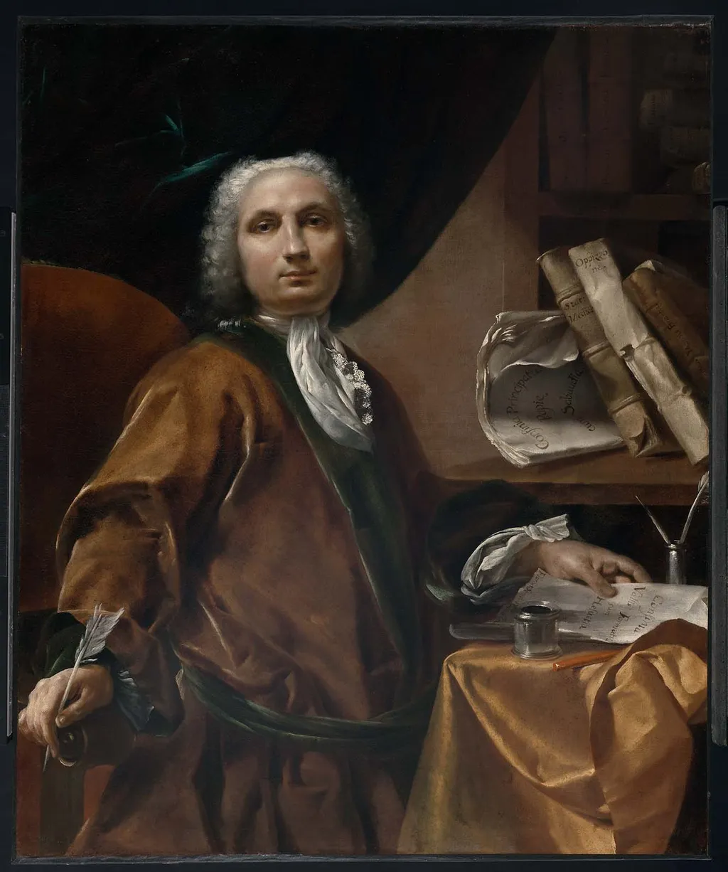 Chancellor Florius Senesius, by Giuseppe Maria Crespi, oil, 1735