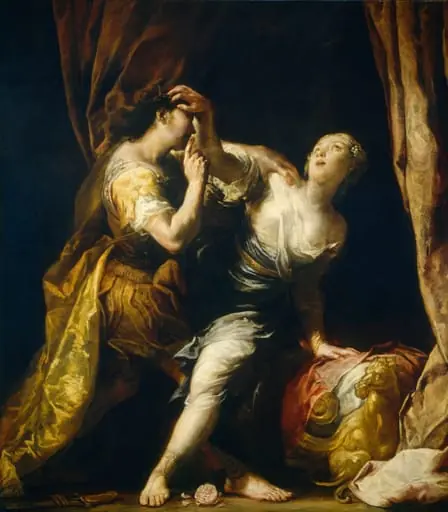 Tarquin and Lucretia, by Giuseppe Maria Crespi