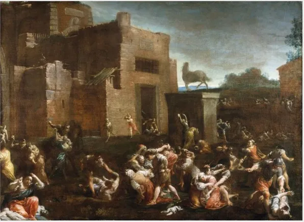 The Massacre of the Innocents, by Giuseppe Maria Crespi, oil, 1715