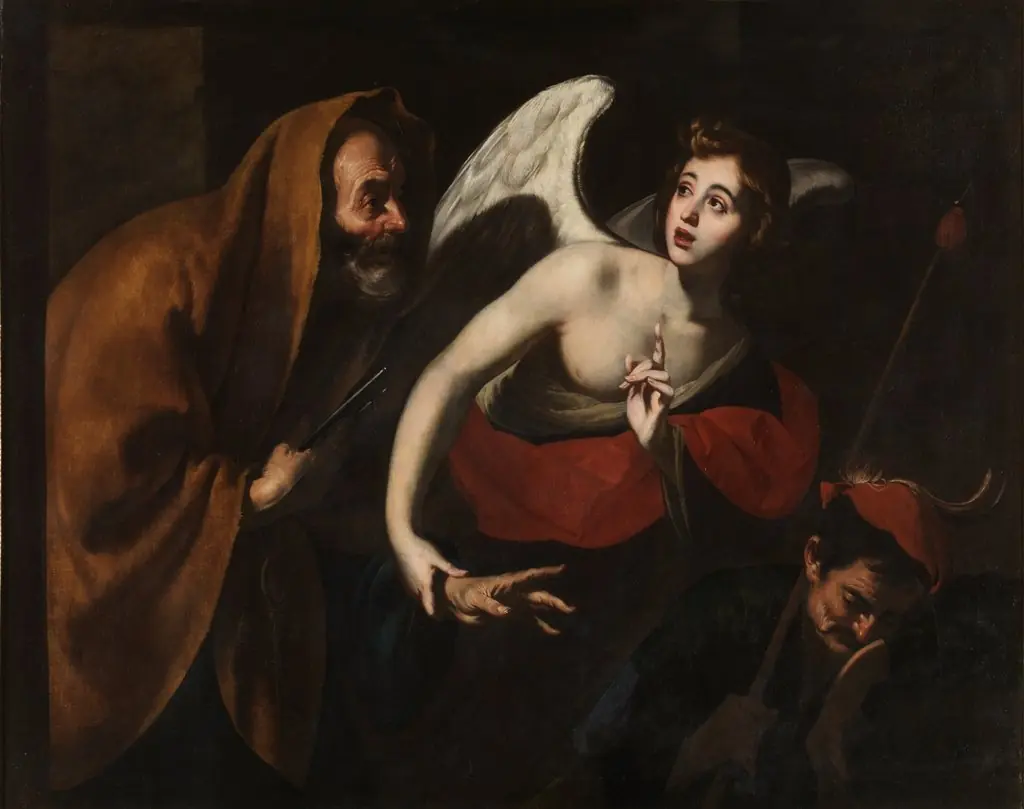 Saint Peter freed by an Angel, by Giuseppe Marullo