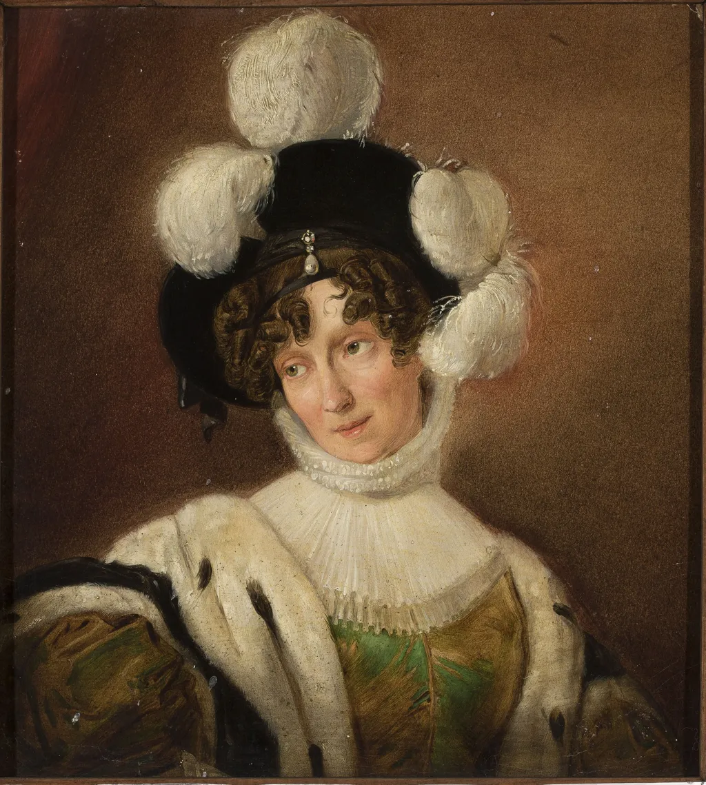 Portrait of Zofia Potocka née Branicka, by Giuseppe Molteni, oil, 1843