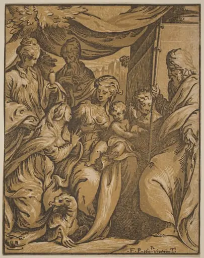 The Virgin and Child with Saints, by Giuseppe Nicolo Vicentino