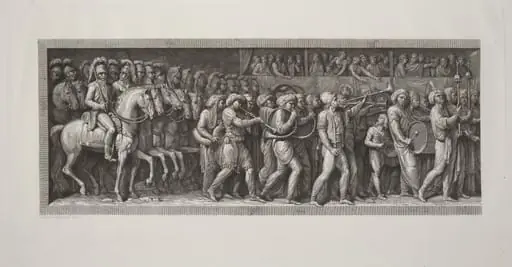 The Entrance of the French into Milan, 15 May 1796, by Giuseppe Rosaspina