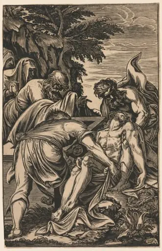 Entombment of Christ, by Giuseppe Scolari