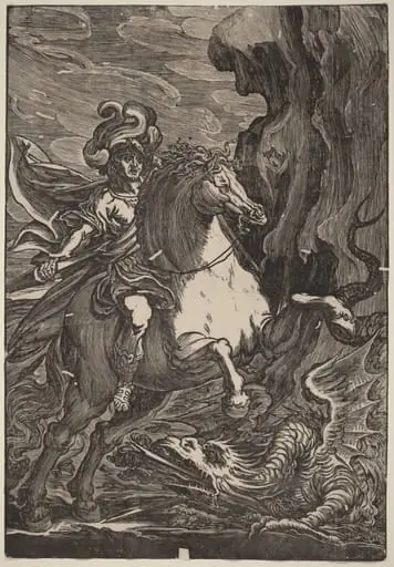 Saint George and the Dragon, by Giuseppe Scolari
