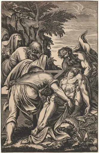 The Entombment, by Giuseppe Scolari